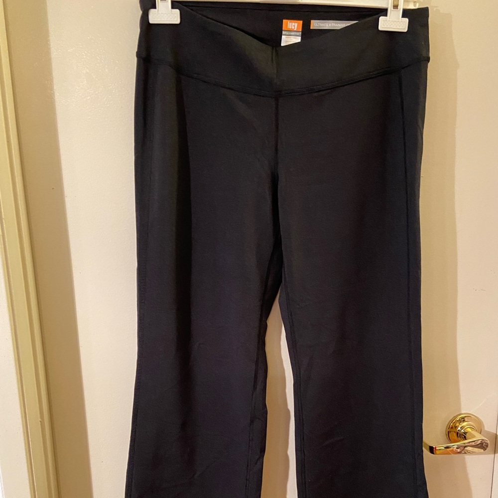 Lucy Black Wide Leg Pants Ultimate X- Training Collection